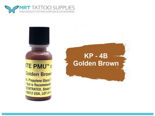 رنگ Golden brown کد 4B برند KP